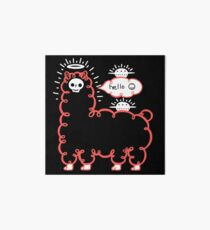 Skullpaka and UFOs are having rest Art Board