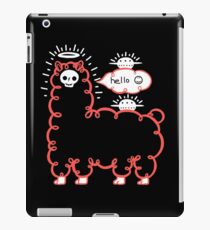 Skullpaka and UFOs are having rest iPad Case/Skin