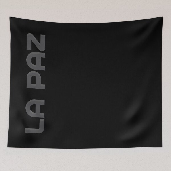 Item preview, La Paz Vertical Text designed and sold by designkitsch.