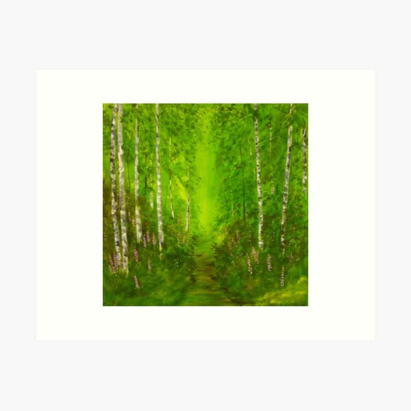 Spring Walk Art Print