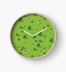 Farm countryside Clock