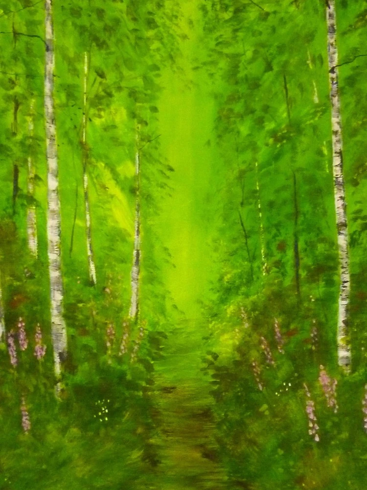 Thumbnail 4 of 4, iPhone Case, Spring Walk designed and sold by RochelleMc.