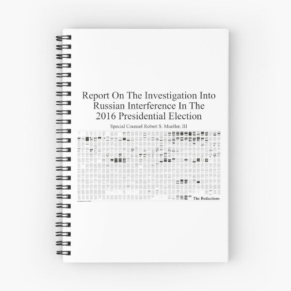 Item preview, The Mueller Report: Redactions designed and sold by ayemagine.
