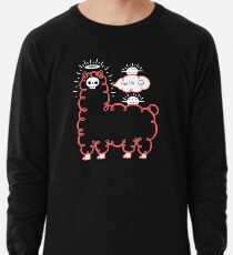 Skullpaka und UFOs ruhen sich aus Leichtes Sweatshirt