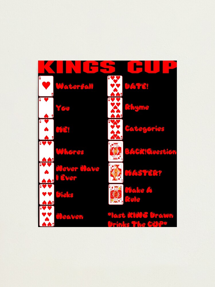 Kings Cup Trinkspiel - Das Kartenspiel für Original Saufspiele