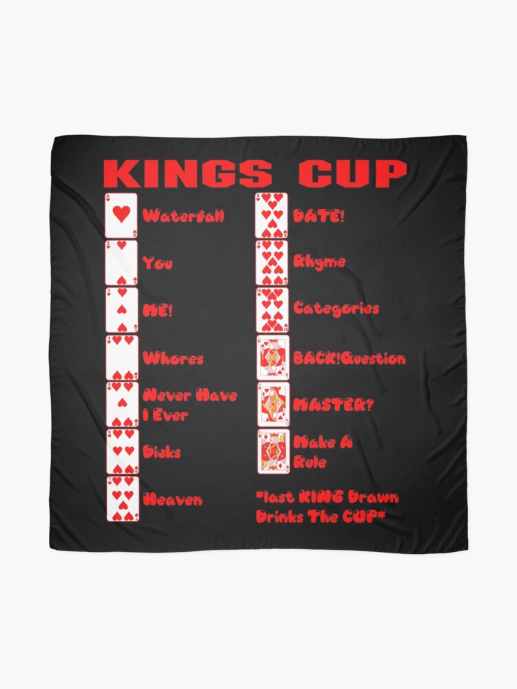 KINGS CUP CARDS