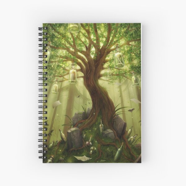 The Tree of Forgotten Promises Spiral Notebook