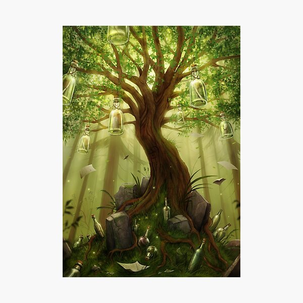 The Tree of Forgotten Promises Fotodruck