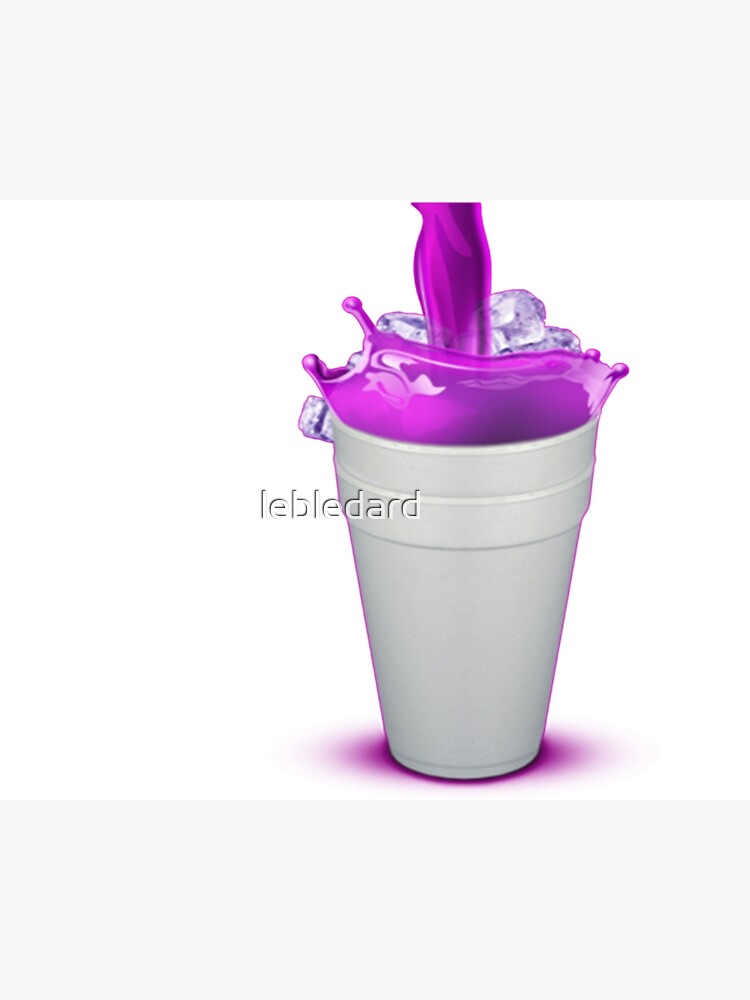 Purple Lean Cup | Metal Print