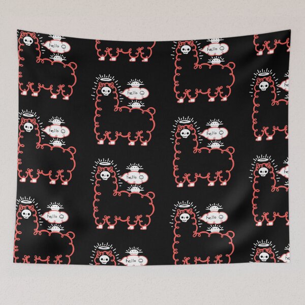 Item preview, Skullpaka and small UFOs are having rest  designed and sold by RYURAKUDO.