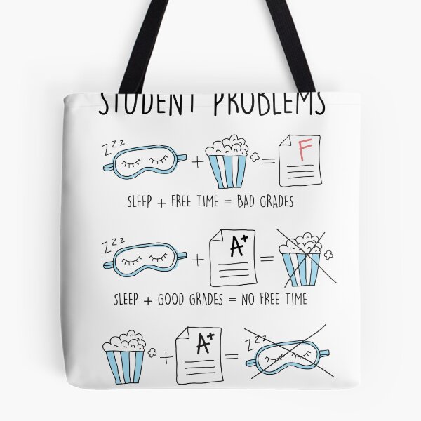 Item preview, Student Problems - Sleep, Free time, Grades designed and sold by Moritz Schwäble.