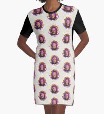 Doughnuts Graphic T-Shirt Dress