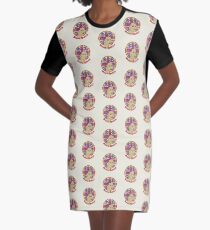 Disco Queen Graphic T-Shirt Dress