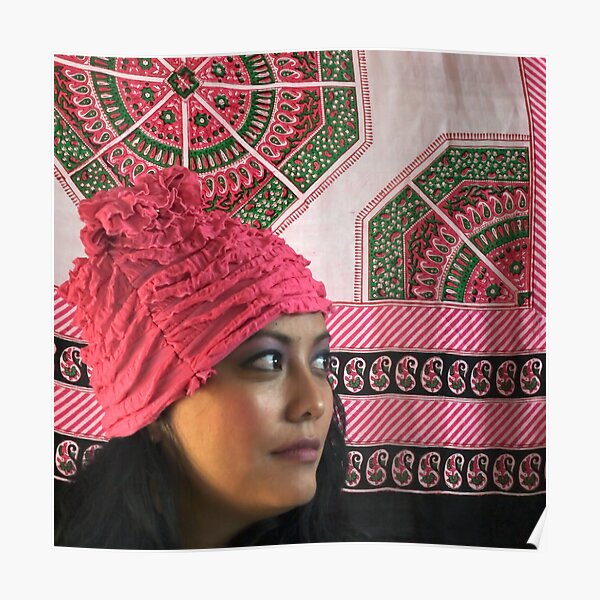 (555) Pink ruches Poster
