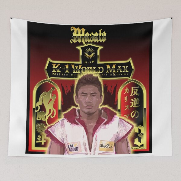 Item preview, Masato K-1 Fighter 魔裟斗 Artwork  designed and sold by shunsukevisuals.