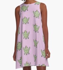 Harold The Frog Prince A-Line Dress