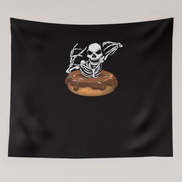 Item preview, Donut Skeleton Ghost  designed and sold by pixelone.