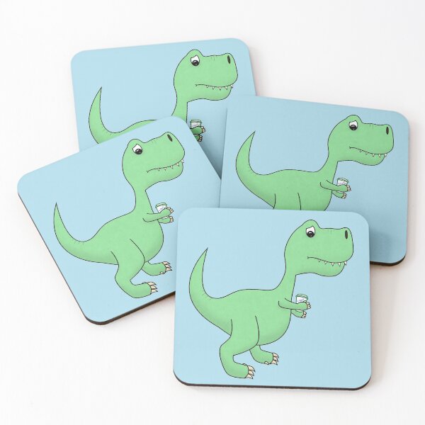 Item preview, T-Rex Can't Drink Coffee designed and sold by Eeven.