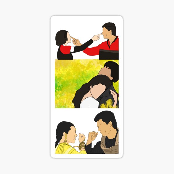 What love looks like Sticker