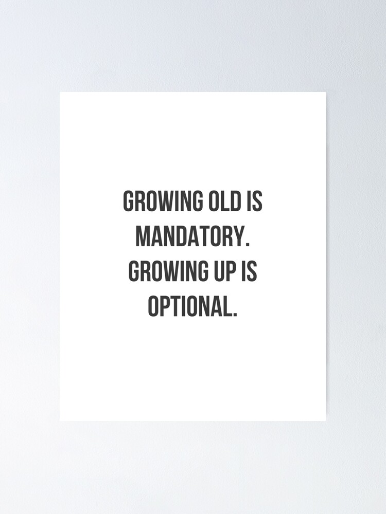 Growing Up Poster