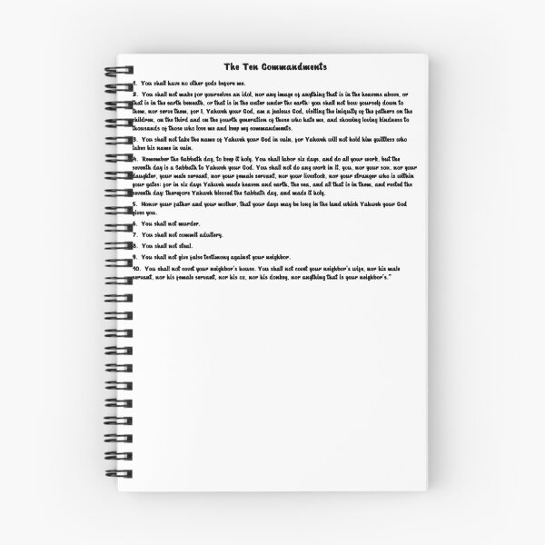 Item preview, Copy of Copy of The Ten Commandments ~ Rounded Font designed and sold by Espied.