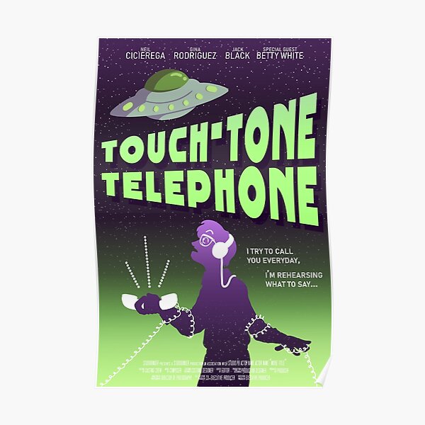 Touch-Tone Telephone Poster Poster