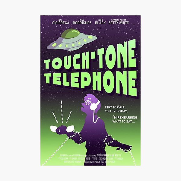 Touch-Tone Telephone Poster Photographic Print