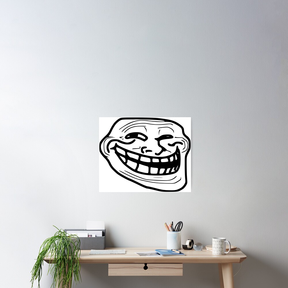 Trol face Poster