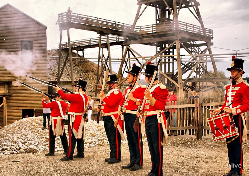 "The Red Coats are Coming" by Clive Redbubble