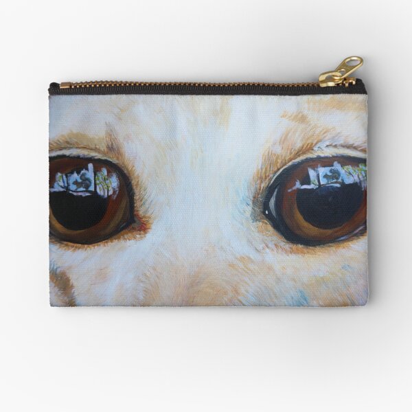Eyes on the Squirrel Zipper Pouch