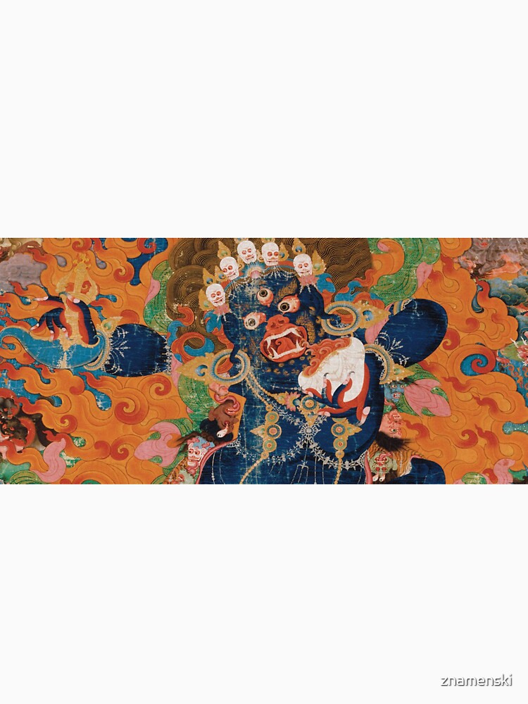 Asian Heritage - Yama, King of Hell, King Yan, Yanluo, dharmapala, wrathful god by znamenski
