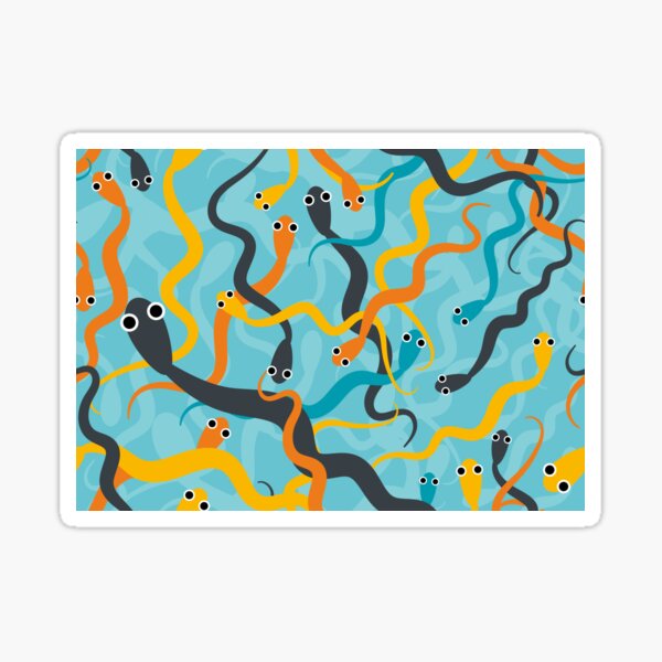 Snake Pattern Sticker
