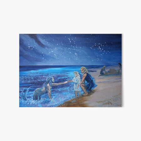 Mermaid Friend Art Board Print