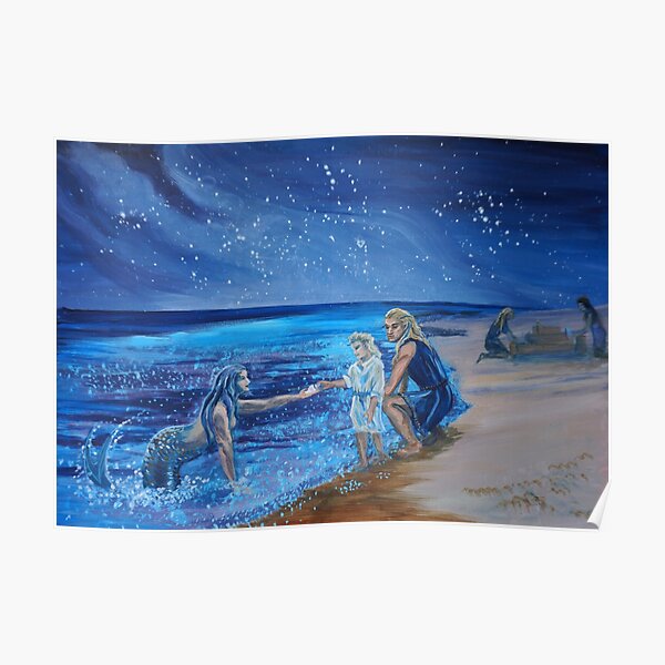 Mermaid Friend Poster