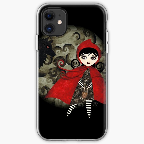Little Red Capuccine iPhone Soft Case