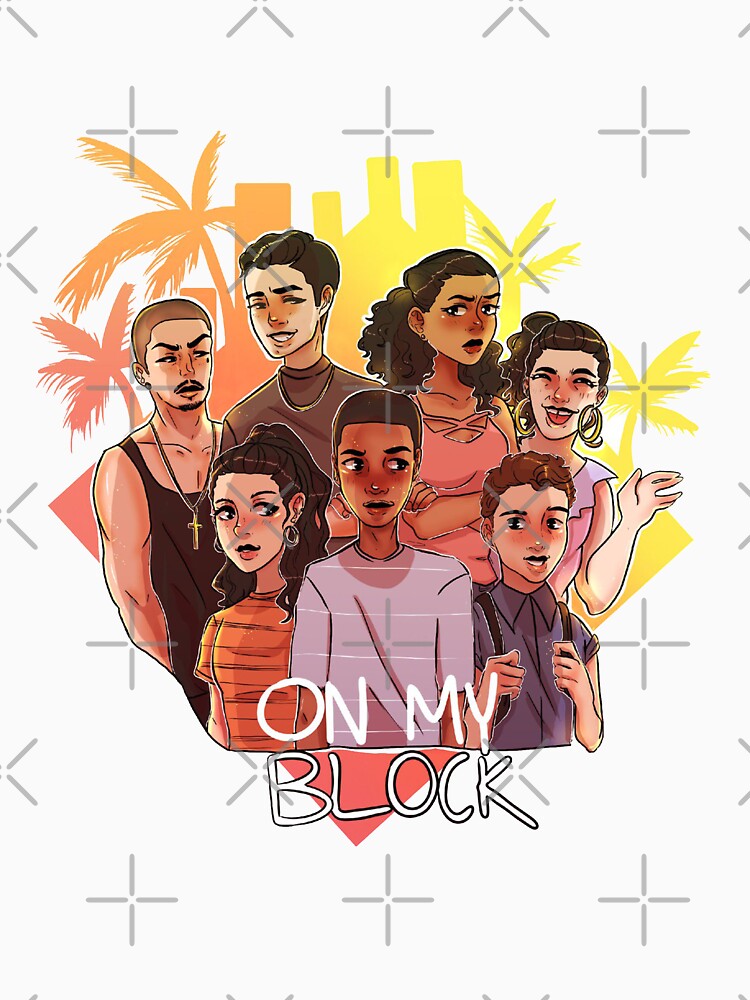 On my block online merch hoodie