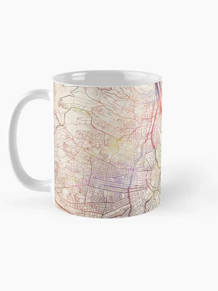 Thumbnail 5 of 6, Coffee Mug, Vienna map designed and sold by MapMapMaps.