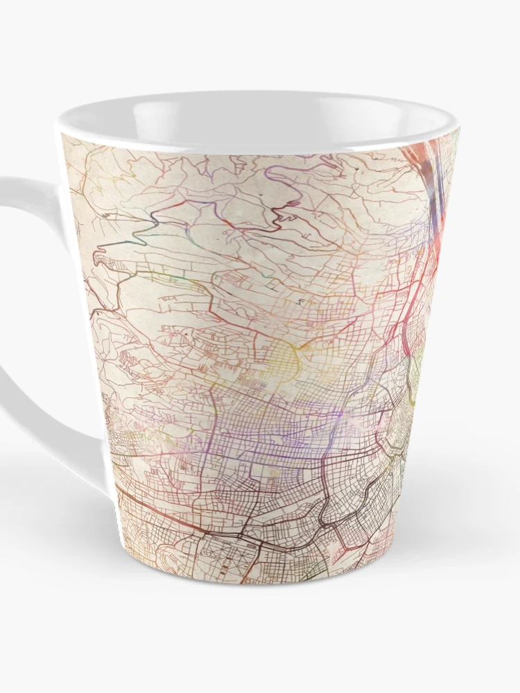 Thumbnail 3 of 4, Coffee Mug, Vienna map designed and sold by MapMapMaps.