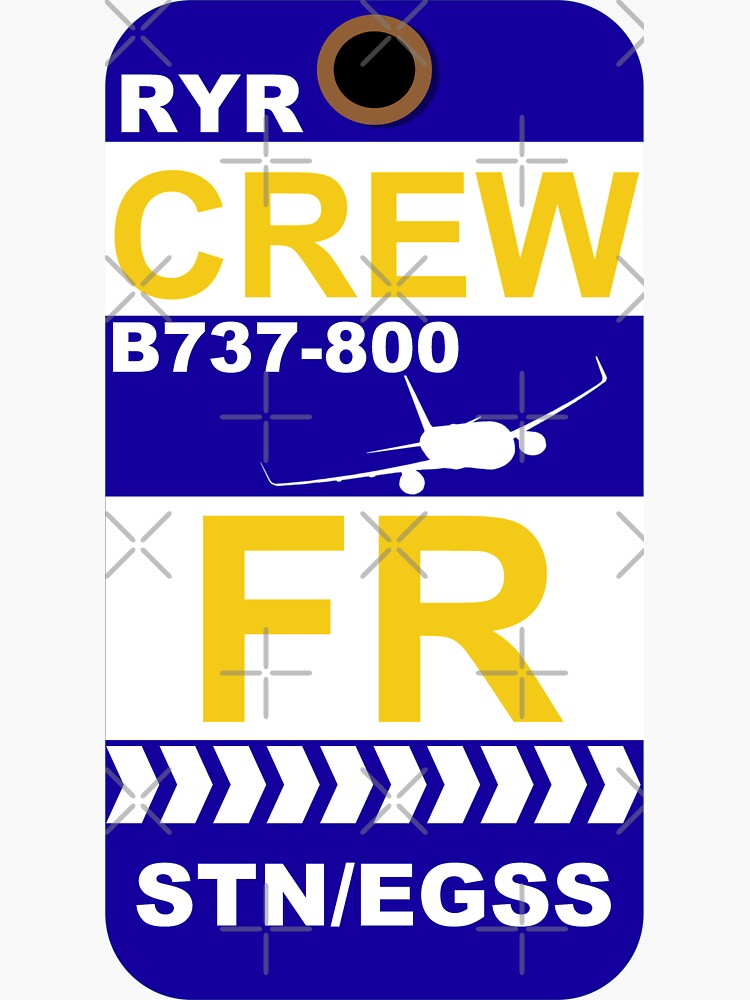 FR Boeing 737-800 Crew STN by AvGeekCentral