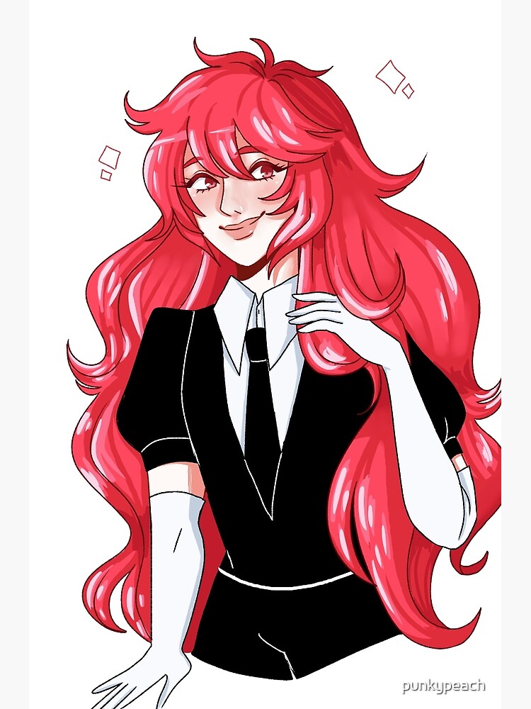 padparadscha houseki no kuni postcard by punkypeach redbubble redbubble