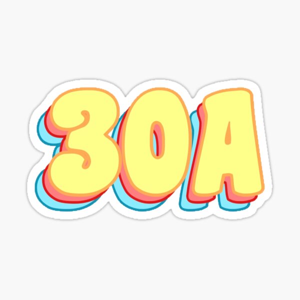 30A Sticker