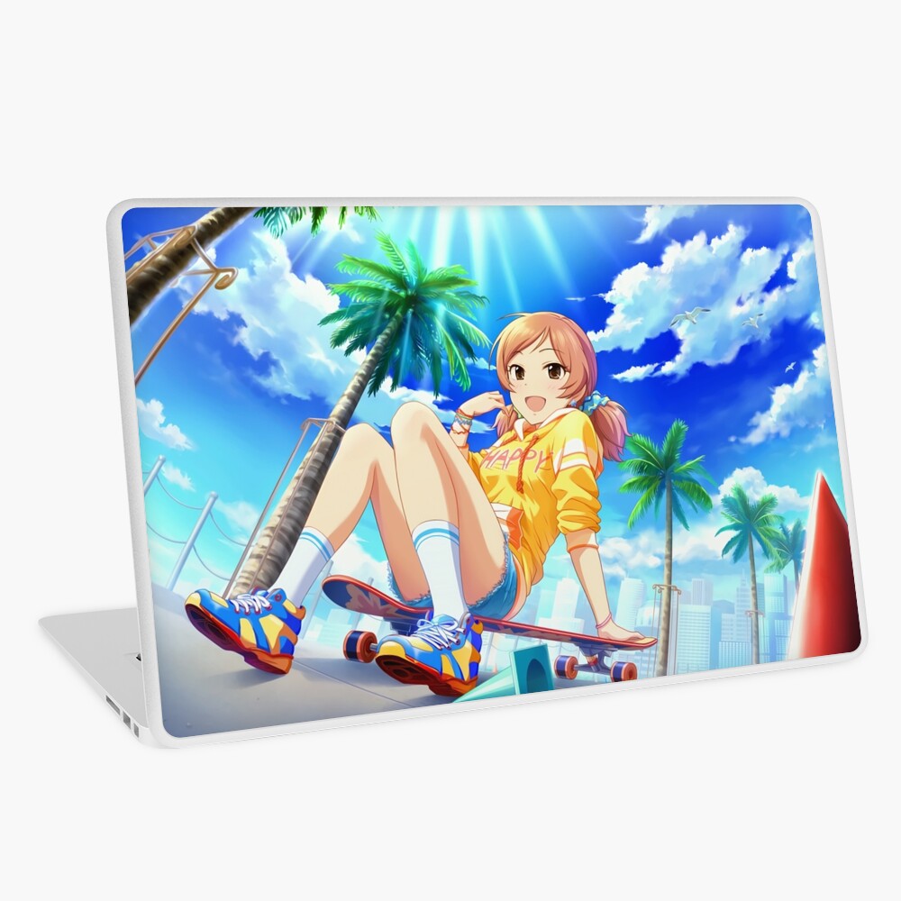 Anime Girl Skateboard - THE iDOLM@ASTER / Ibuki Komatsu iPad Case & Skin  for Sale by TheSmartChicken