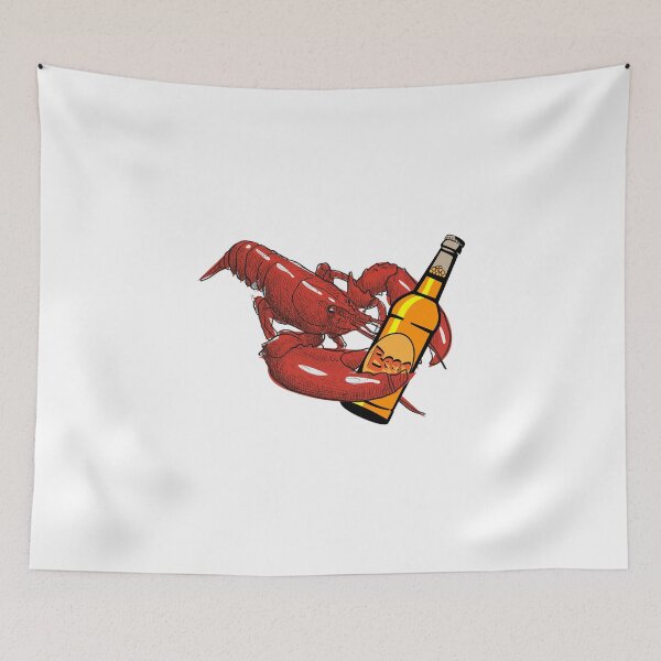 Artikelvorschau, Funny Lobster Product Drinking Beer Boston Massachusetts Gift Idea entworfen und verkauft von stuch75.