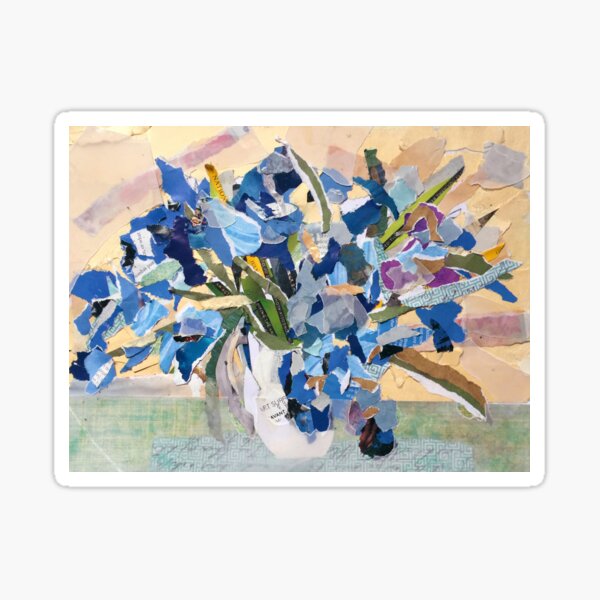 Item preview, Vincent Irises designed and sold by Alma Lee.
