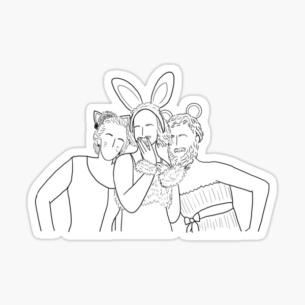 Mean Girls Costume Stickers Redbubble