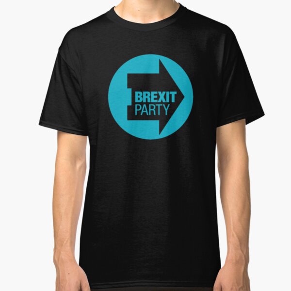 BREXIT PARTY T-Shirt LEAVE MEANS LEAVE British EU Exit Europe Tee Top Farage New