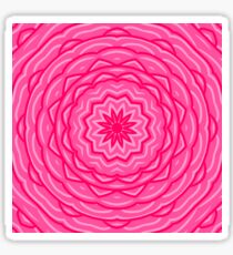 Pegatina Antecedentes de la flor rosa.