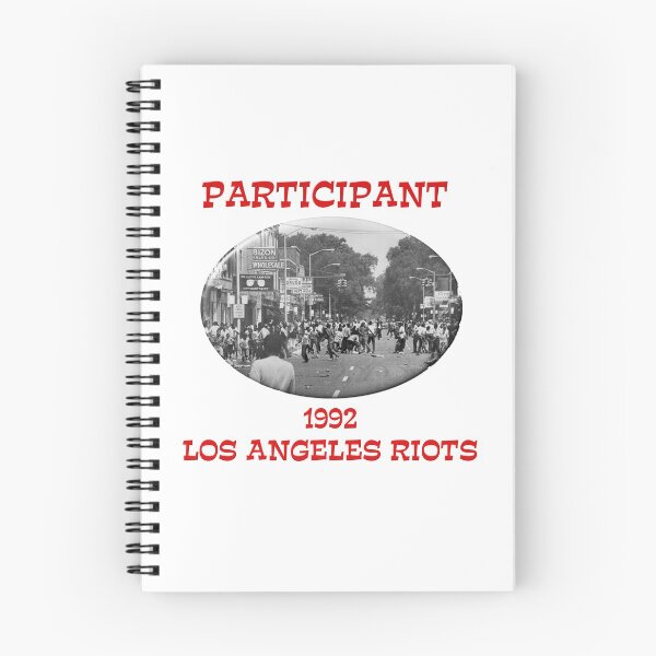 Item preview, 1992 L A Riots designed and sold by Lawrence Baird.