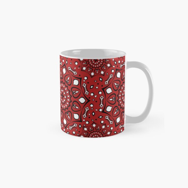 Sindhi Ajrak Pattern Design Coffee Mug for Sale by mrhighsky