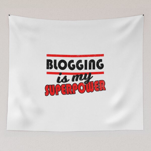 Item preview, Blog design - Blogging Is My Superpower - Gifts for Bloggers designed and sold by stuch75.